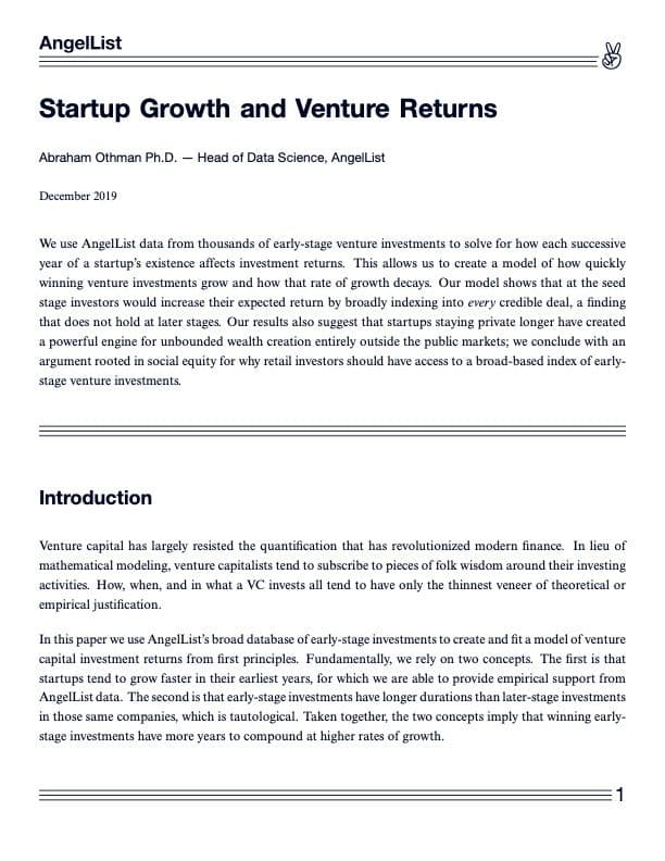 Startup Growth and Venture Returns: What We Found When We Analyzed Thousands of VC Deals